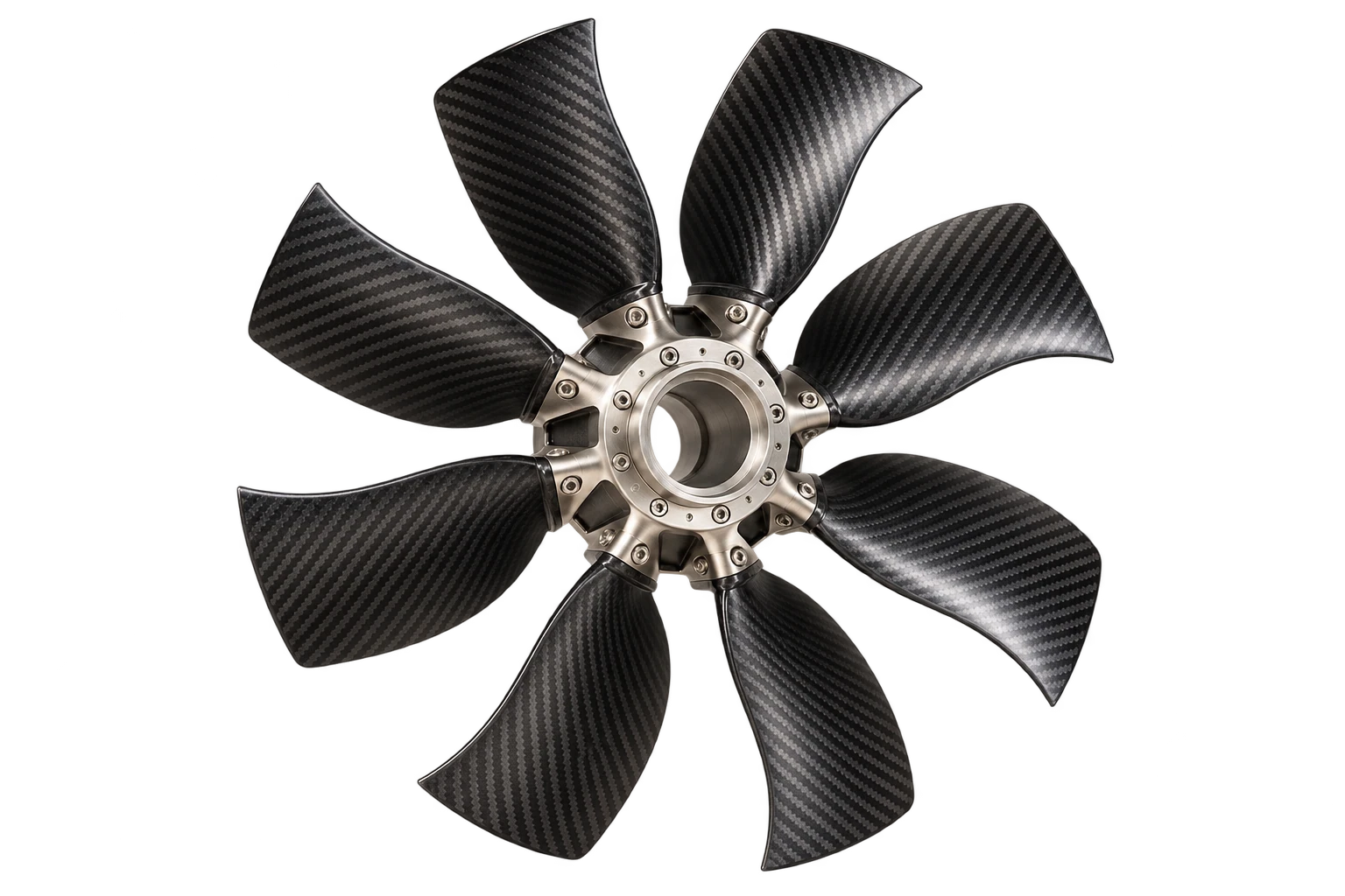Aviation fan components, application concept